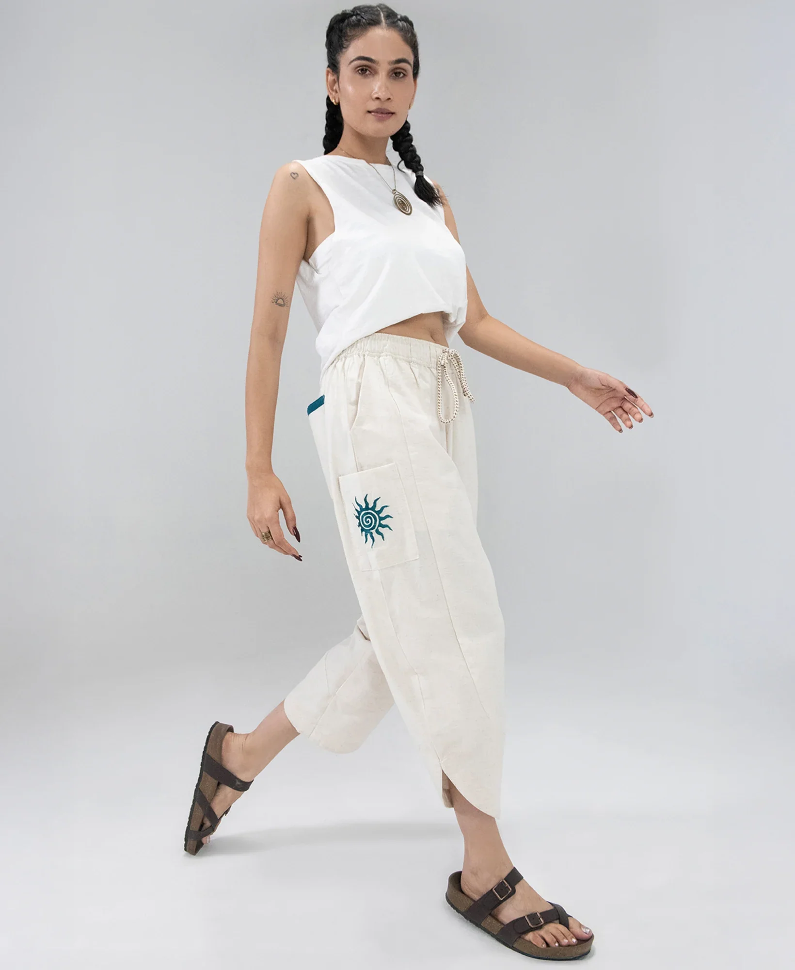 Dhoti-Cut Yog Pants