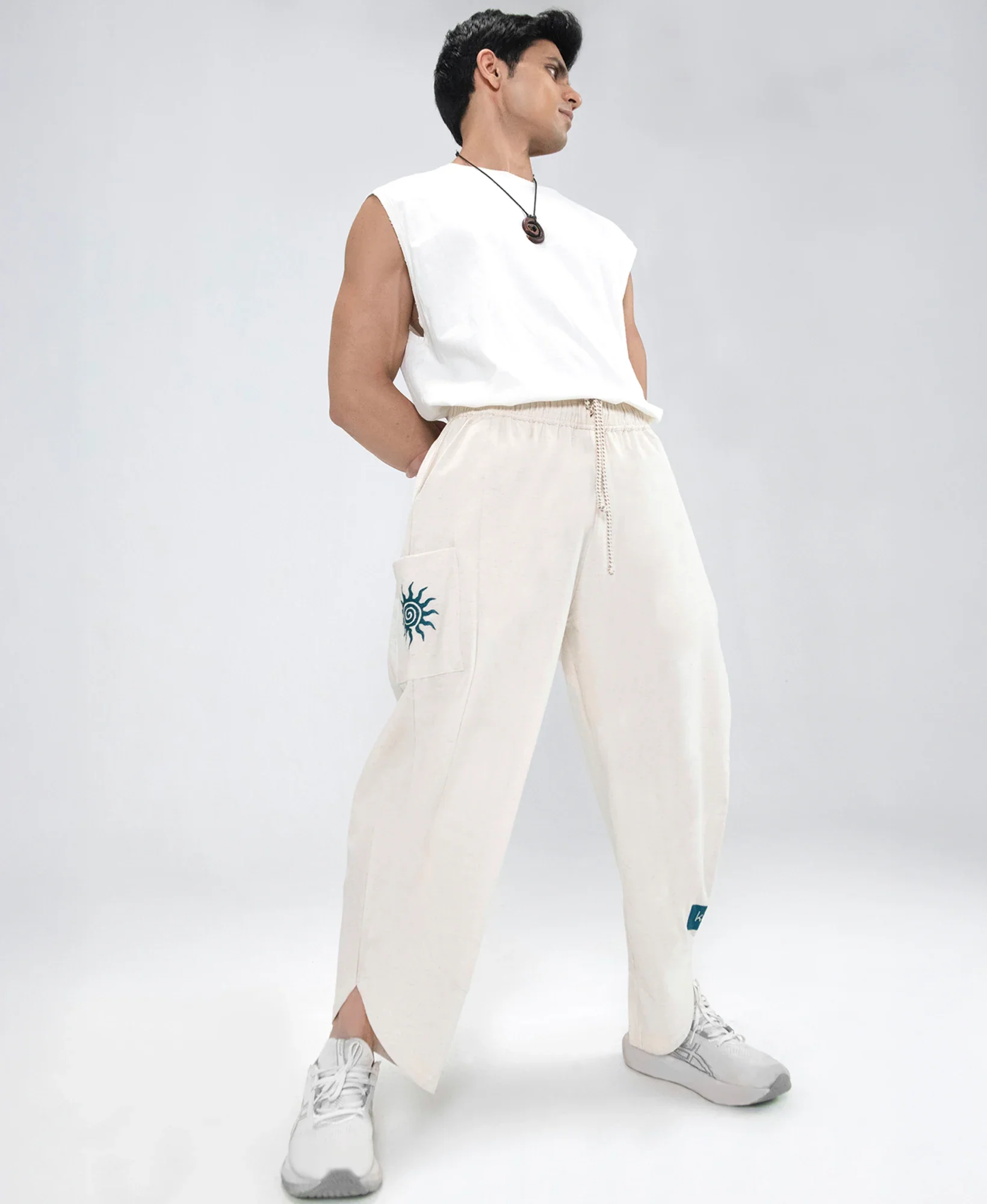 Dhoti-Cut Yog Pants - Image 3