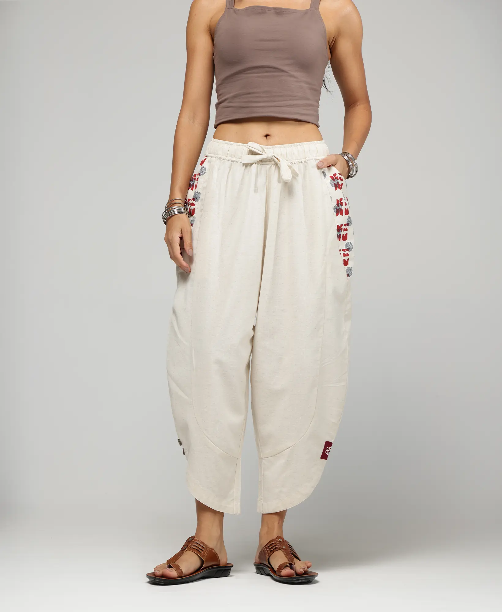 Dhoti-Cut Pants - Image 28