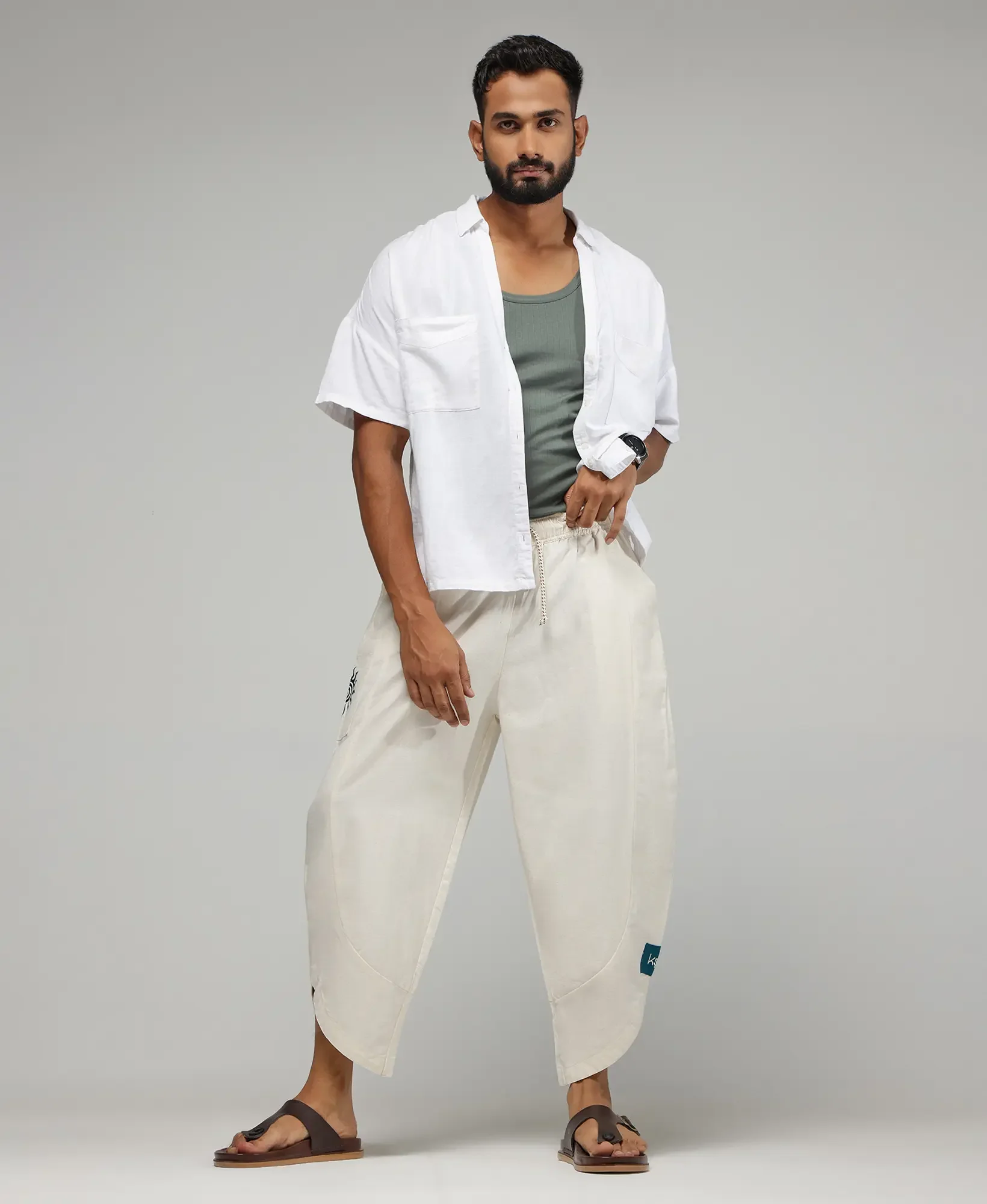 Dhoti-Cut Pants - Image 6